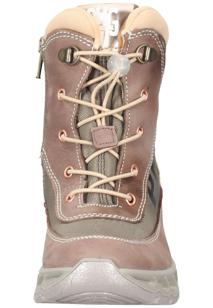 Primigi Stiefelette Nubukleder Taupe Warmfutter