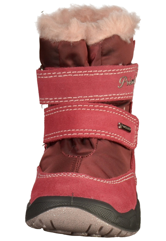 Primigi Stiefelette Veloursleder/Textil Rot