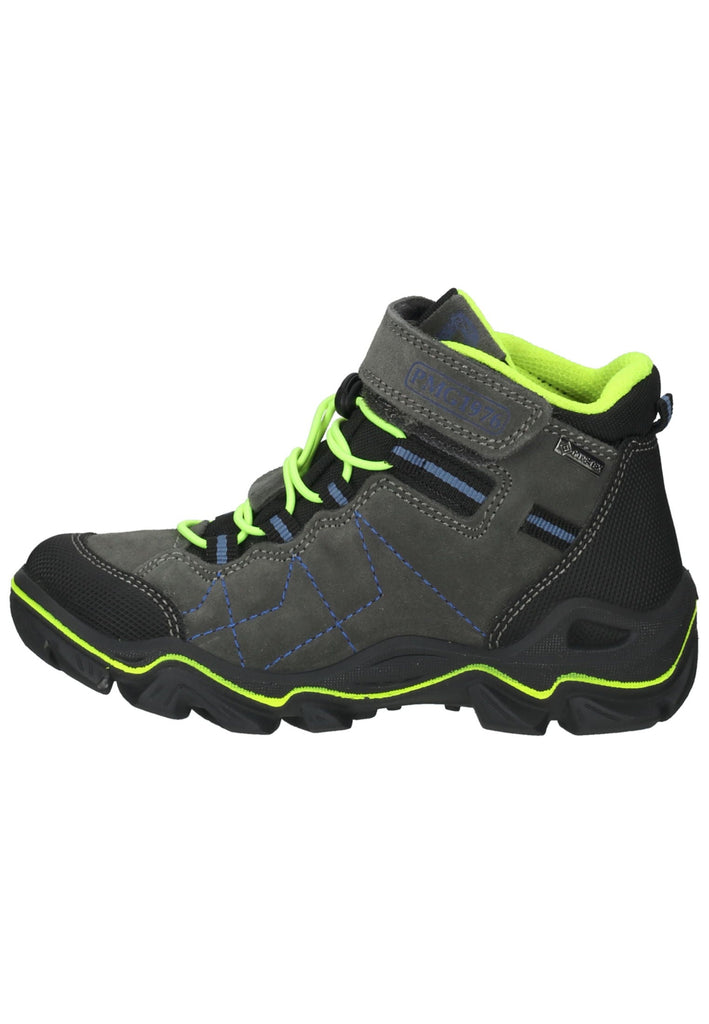 Stiefeletten Primigi Stiefelette Leder/Textil Grau/Schwarz