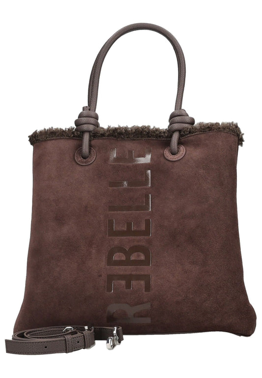 REBELLE Taschen Leder/Synthetik Dunkelbraun
