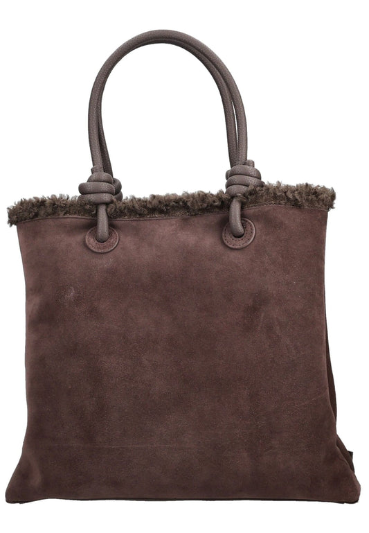 REBELLE Taschen Leder/Synthetik Dunkelbraun