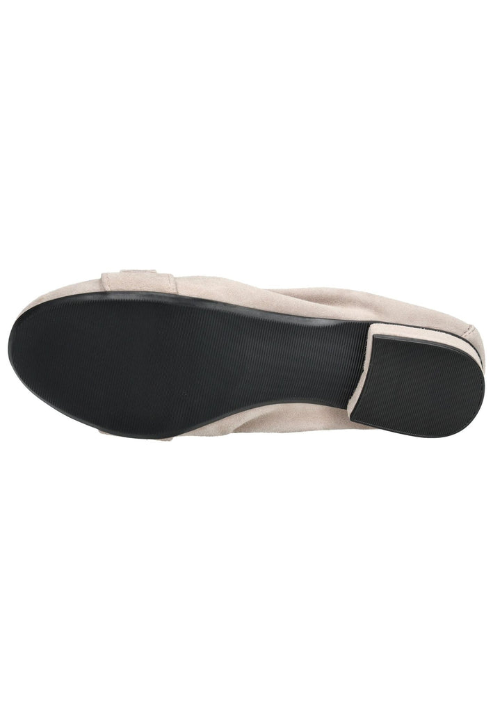 Regarde Le Ciel Ballerinas Veloursleder Beige