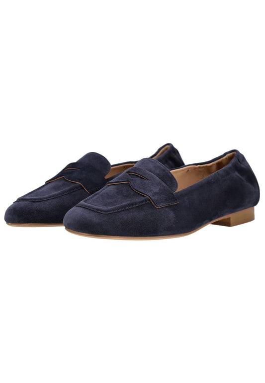 Regarde Le Ciel Ballerinas Veloursleder Navy