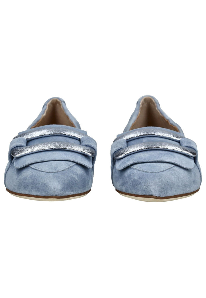 Regarde Le Ciel Ballerinas Veloursleder Sky