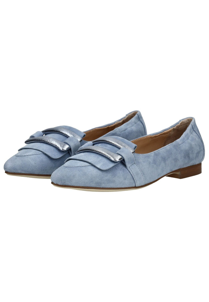 Regarde Le Ciel Ballerinas Veloursleder Sky