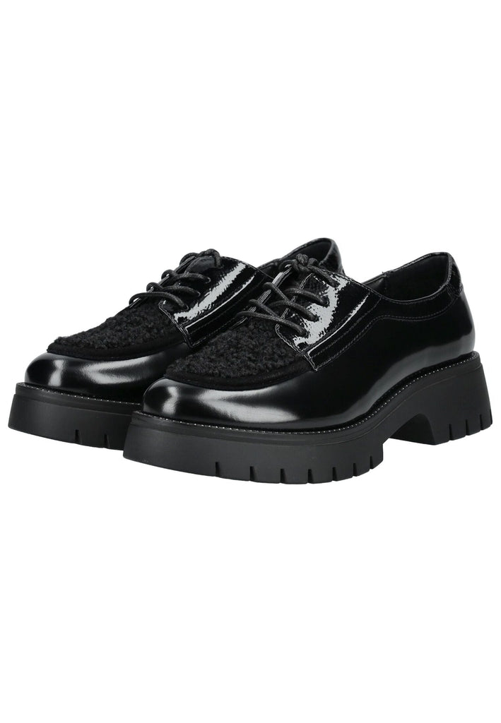 Regarde Le Ciel Halbschuhe Leder Schwarz