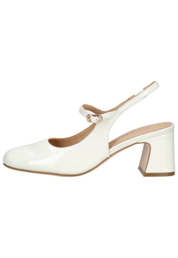 Pumps Regarde Le Ciel Pumps Leder Weiß Lack