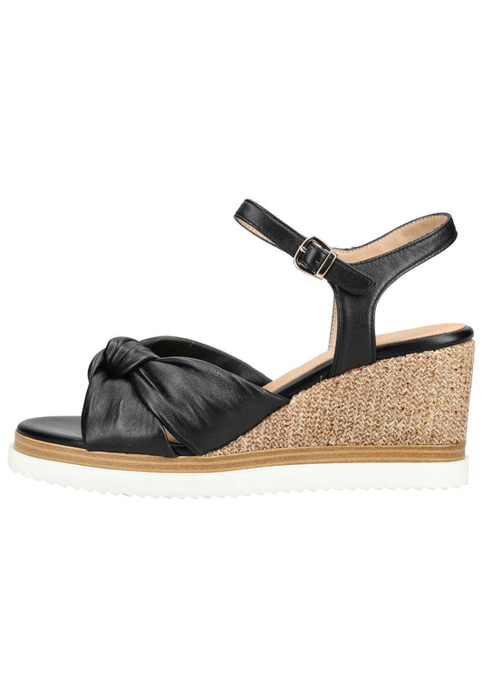 Regarde Le Ciel Sandalen Leder Schwarz