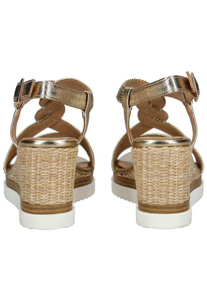 Regarde Le Ciel Sandalen Leder/Textil Gold