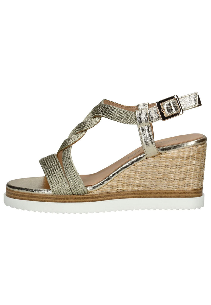 Regarde Le Ciel Sandalen Leder/Textil Gold