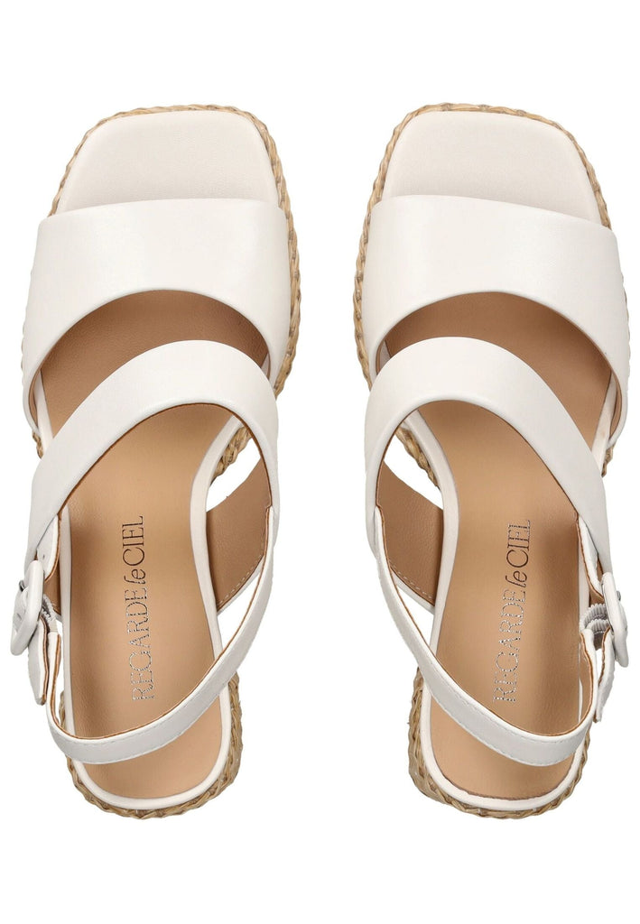 Regarde Le Ciel Sandalen Leder Weiß