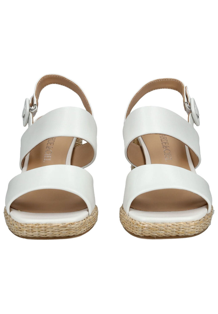 Regarde Le Ciel Sandalen Leder Weiß