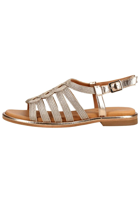 Regarde Le Ciel Sandalen Synthetik/Textil Cognac