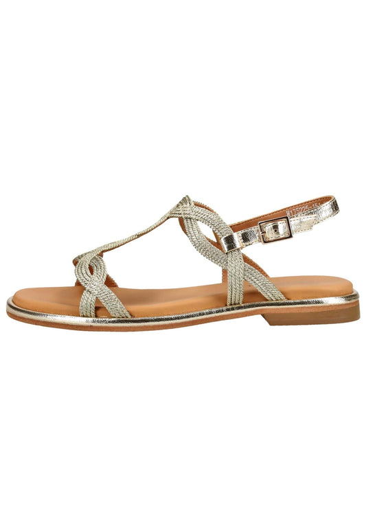 Regarde Le Ciel Sandalen Synthetik/Textil Gold