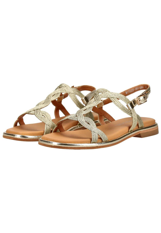 Regarde Le Ciel Sandalen Synthetik/Textil Gold