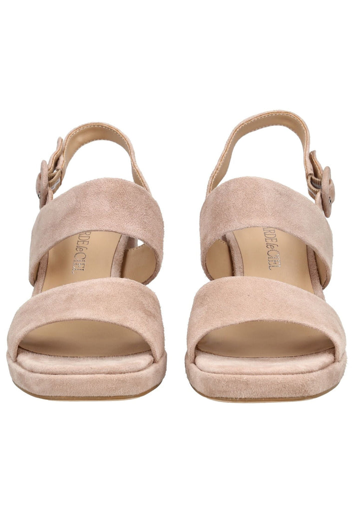 Regarde Le Ciel Sandalen Veloursleder Braun