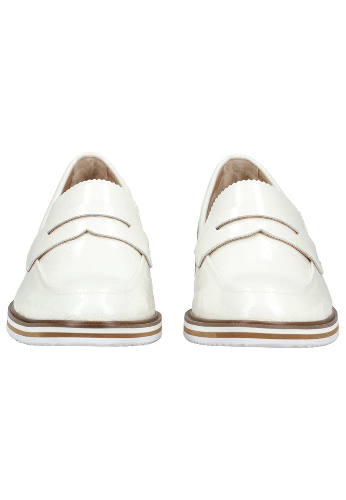 Regarde Le Ciel Slipper Leder Weiß