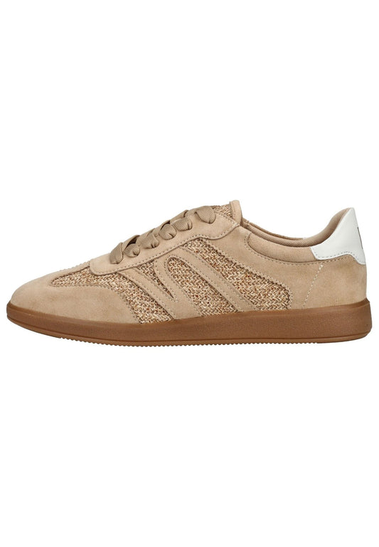 Regarde Le Ciel Sneaker Leder/Textil Beige/Braun