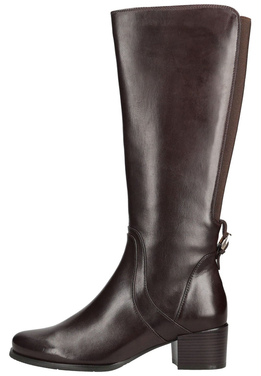 Regarde Le Ciel Stiefel Leder Kastanie