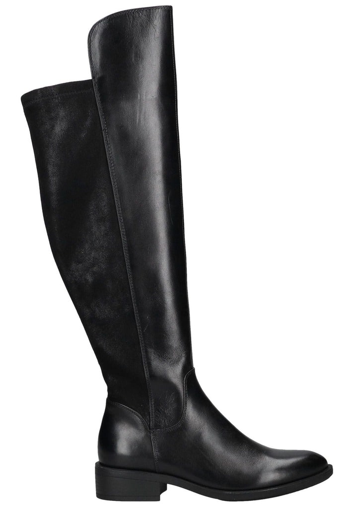 Regarde Le Ciel Stiefel Leder Schwarz