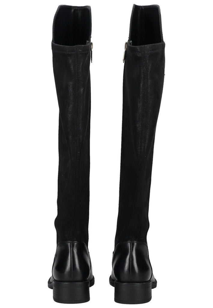 Regarde Le Ciel Stiefel Leder Schwarz