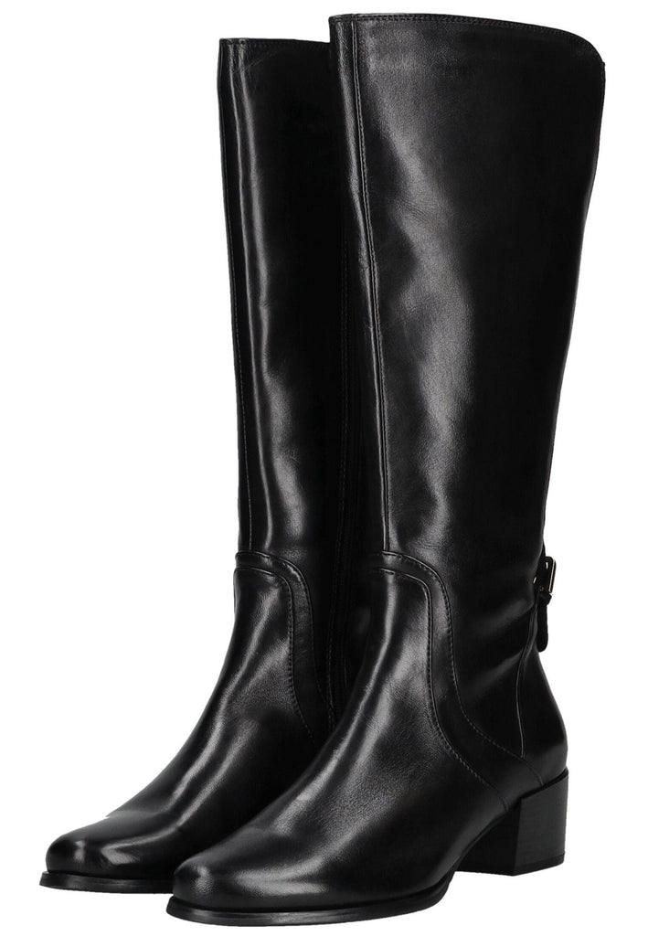 Regarde Le Ciel Stiefel Leder Schwarz Warmfutter