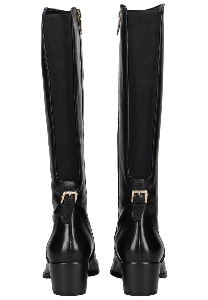 Regarde Le Ciel Stiefel Leder Schwarz Warmfutter