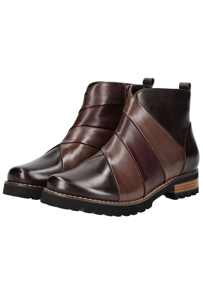 Regarde Le Ciel Stiefelette Leder Dunkelbraun Warmfutter