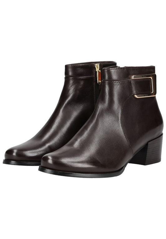 Regarde Le Ciel Stiefelette Leder Kastanie