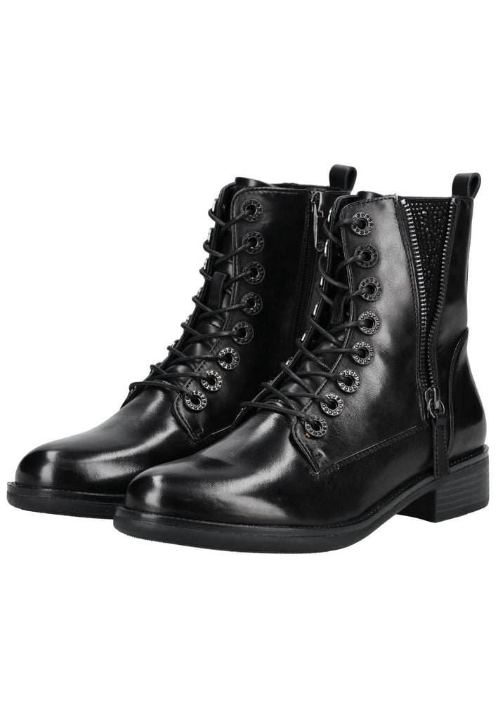 Regarde Le Ciel Stiefelette Leder Schwarz