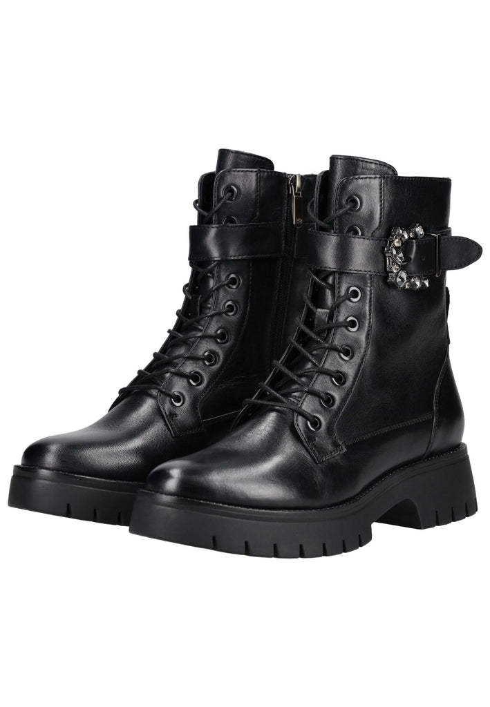 Regarde Le Ciel Stiefelette Leder Schwarz