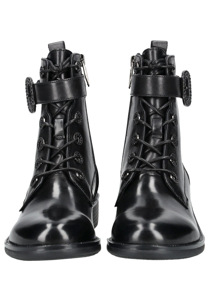 Regarde Le Ciel Stiefelette Leder Schwarz Warmfutter