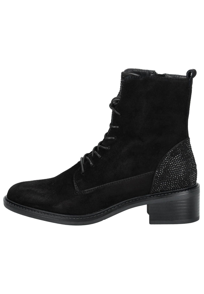 Regarde Le Ciel Stiefelette Leder Schwarz Warmfutter