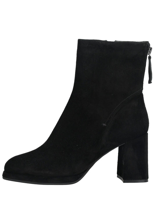 Regarde Le Ciel Stiefelette Veloursleder Schwarz