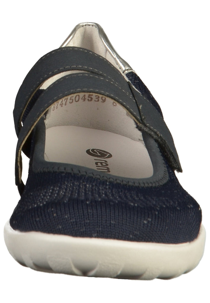 Remonte Ballerinas Leder Dunkelblau