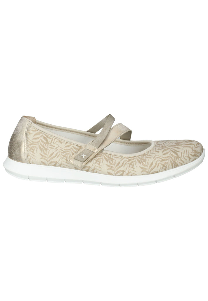 Remonte Ballerinas Textil Creme