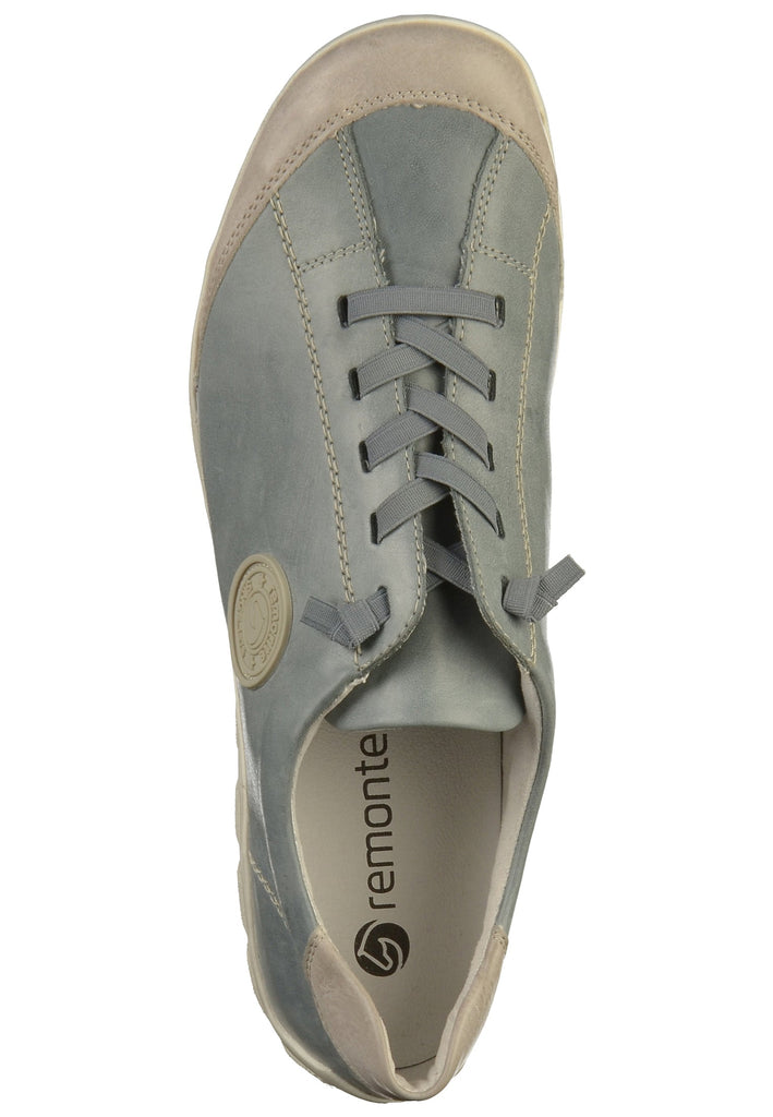 Remonte Halbschuhe Glattleder Hellblau