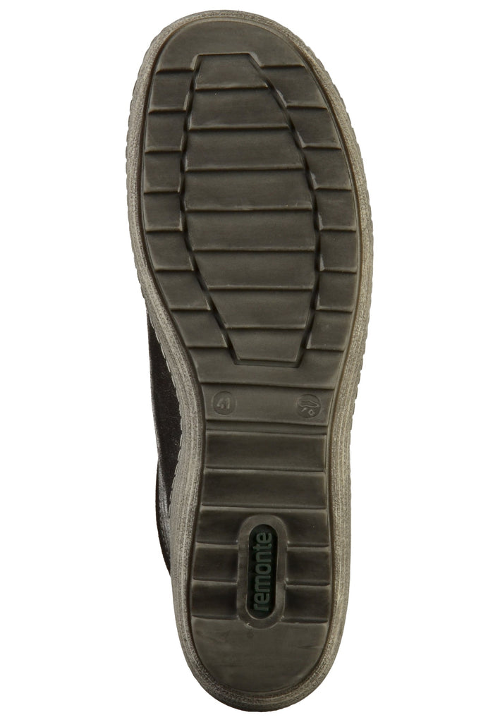 Remonte Halbschuhe Leder Grau