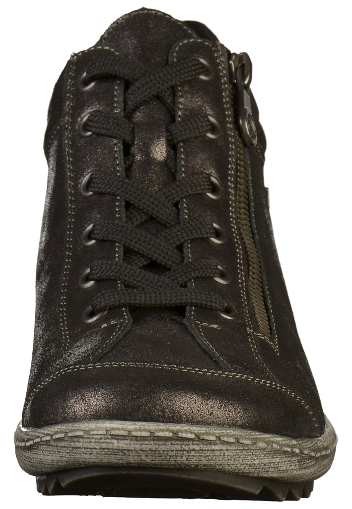 Remonte Halbschuhe Leder Grau