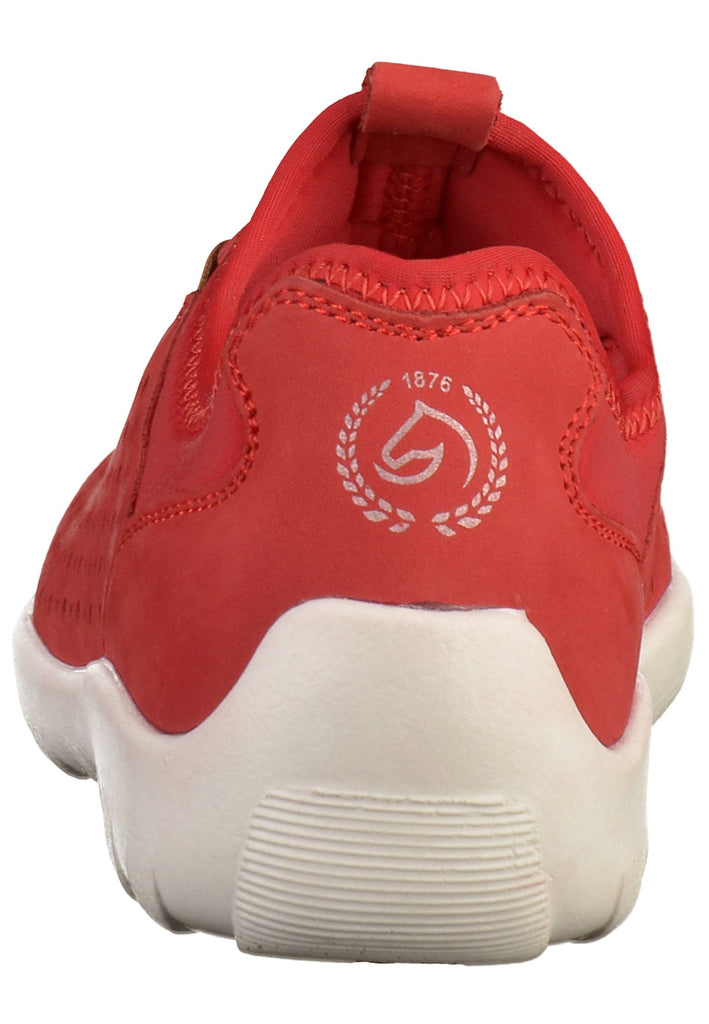 Remonte Halbschuhe Leder/Textil Rot