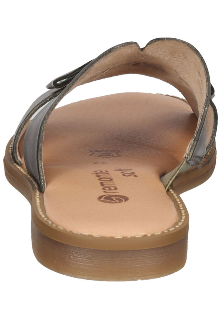 Remonte Pantoletten Glattleder Forest