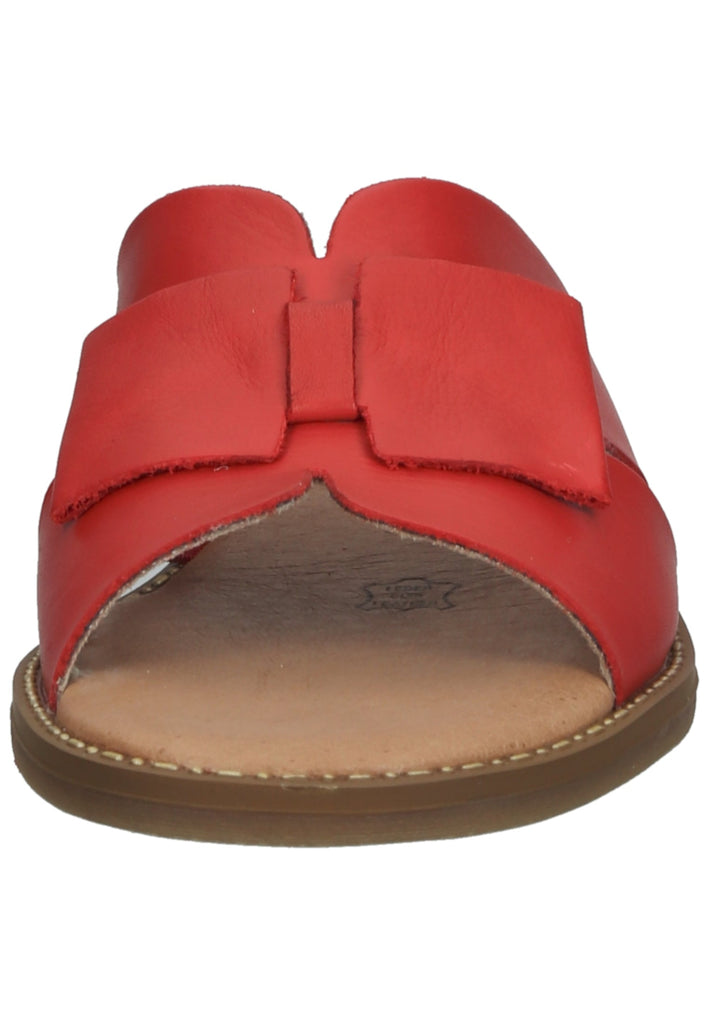 Remonte Pantoletten Glattleder Rot