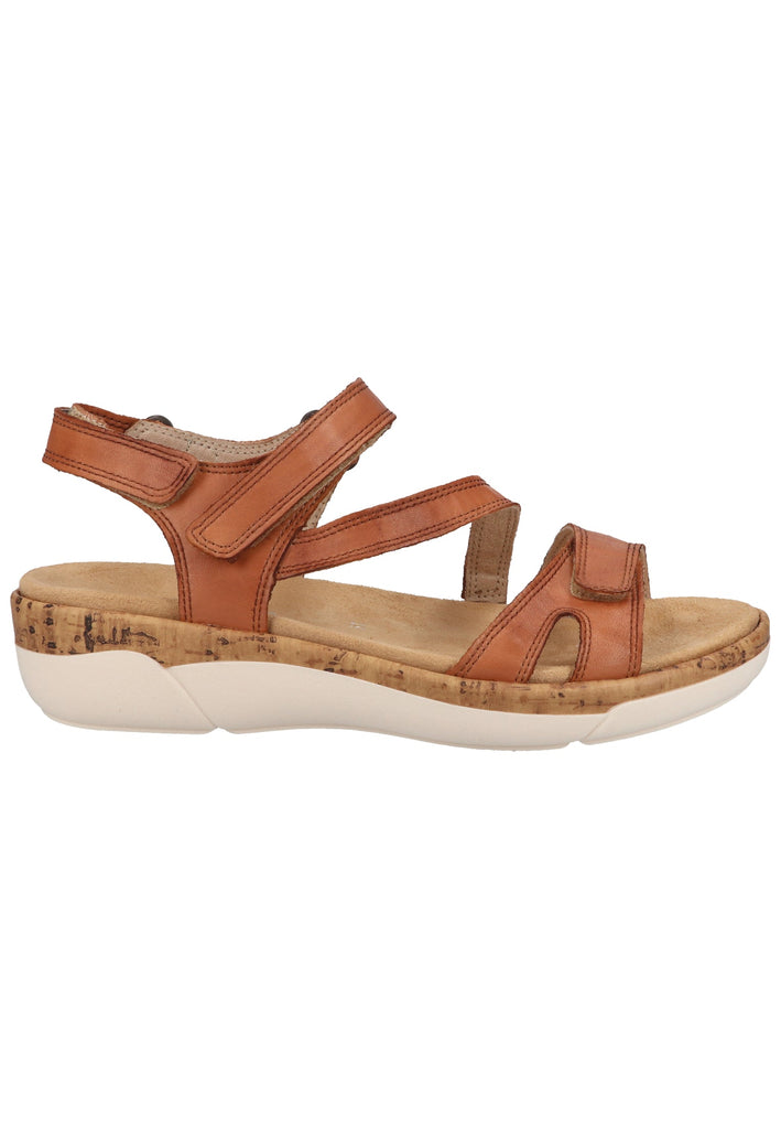 Remonte Sandalen Glattleder Braun