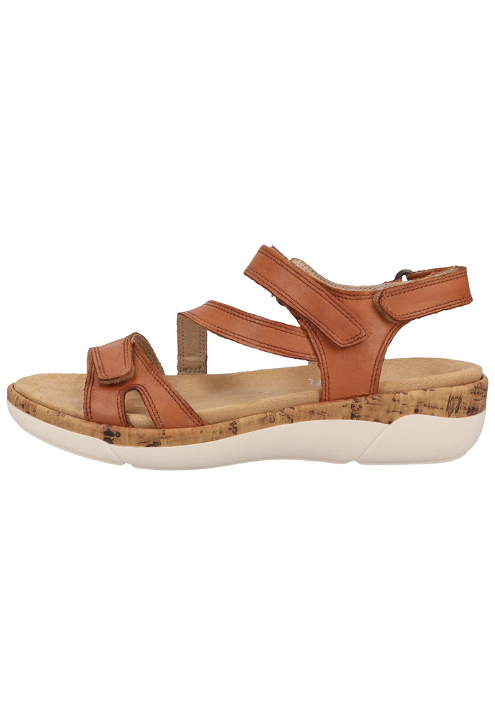 Remonte Sandalen Glattleder Braun