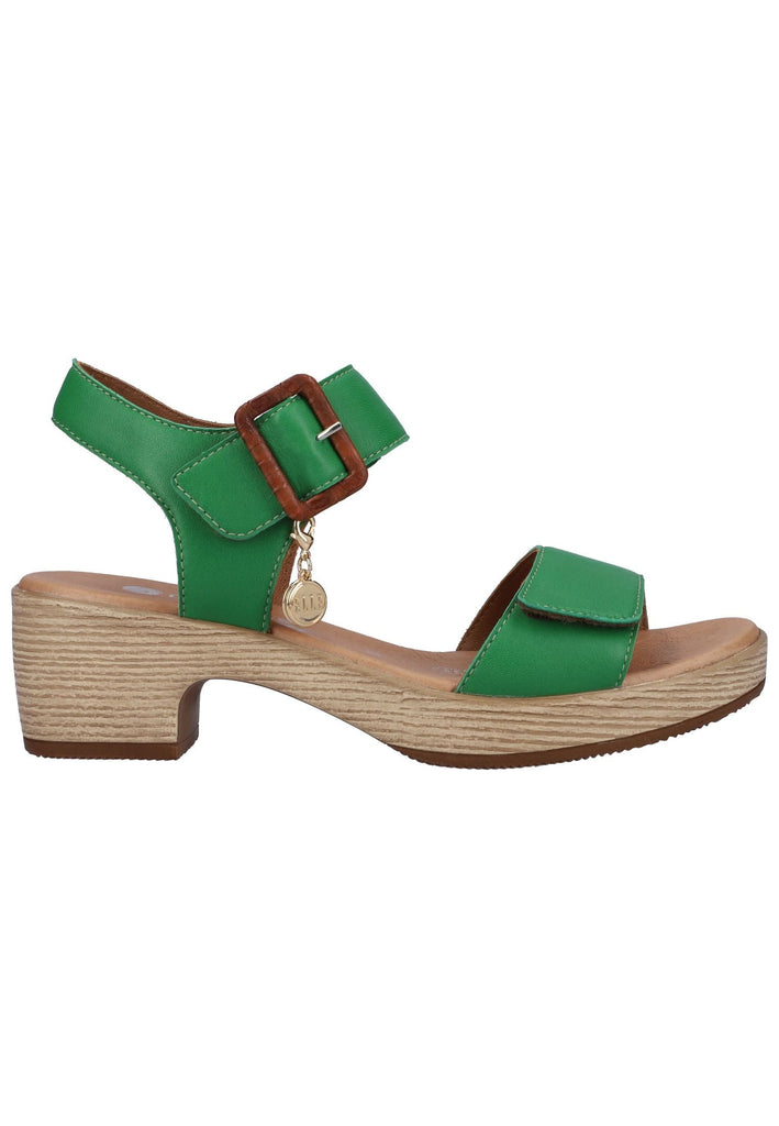 Remonte Sandalen Glattleder Grün
