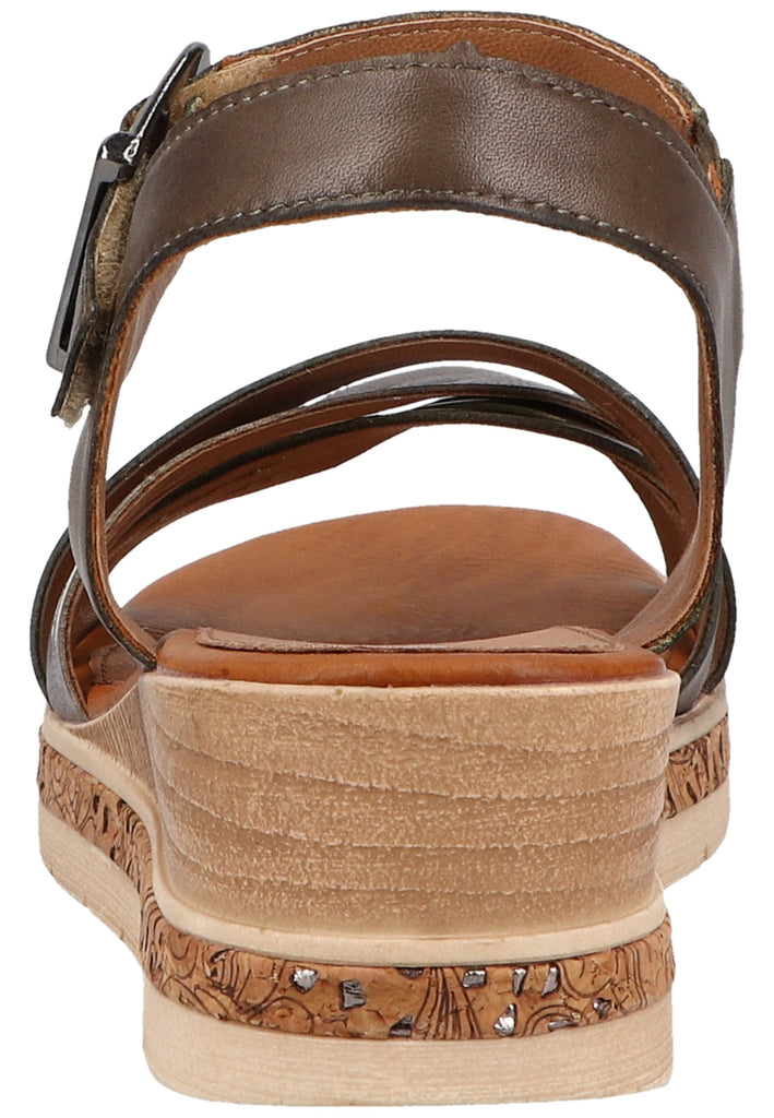 Remonte Sandalen Glattleder Grün