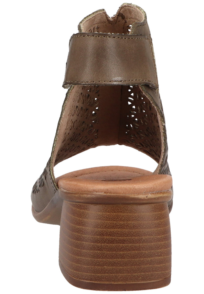 Remonte Sandalen Glattleder Grün