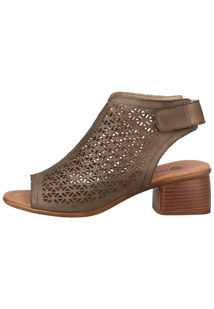 Remonte Sandalen Glattleder Grün