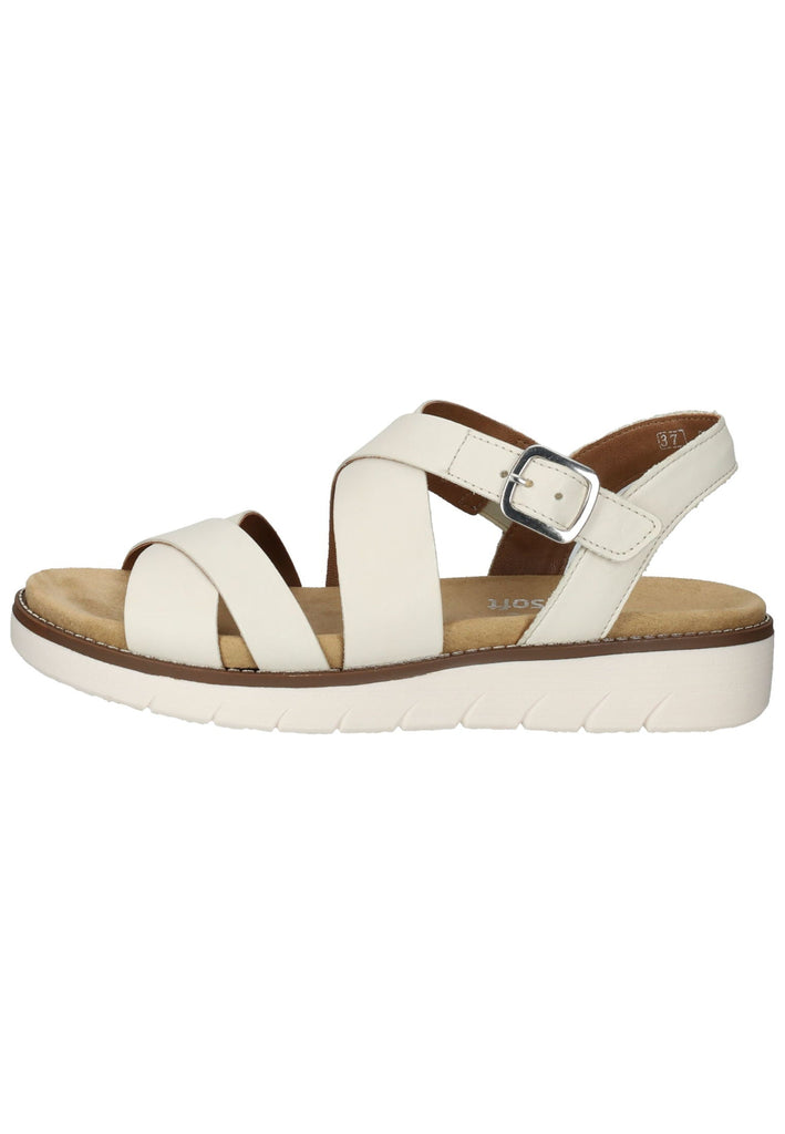 Remonte Sandalen Glattleder Hellgrau