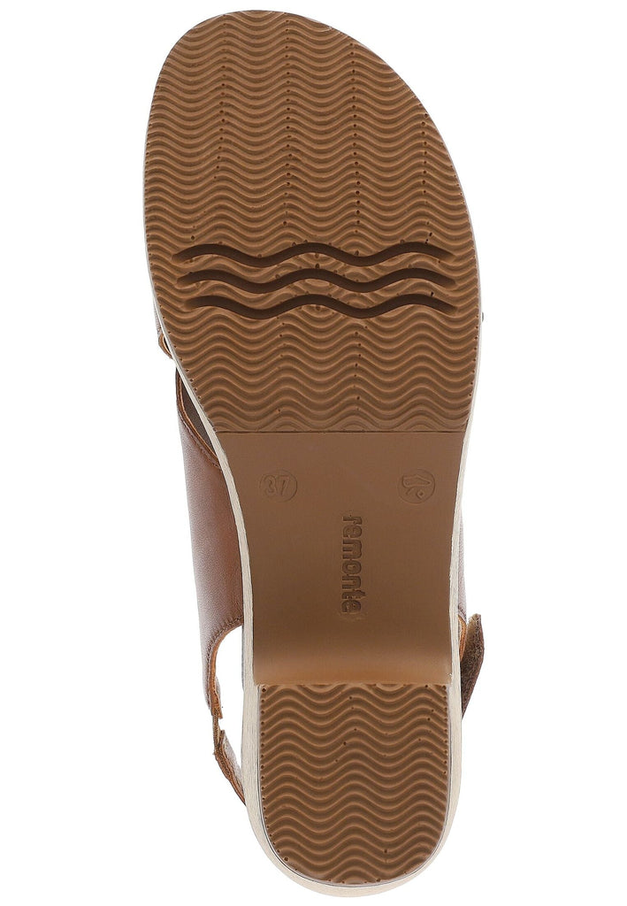 Remonte Sandalen Glattleder Muskat